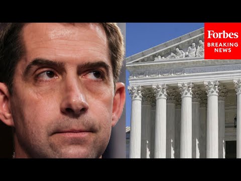 JUST IN: Tom Cotton Grills Judicial Nominees On Packing Supreme Court