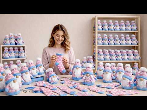 Don't Throw Away Your Old Socks - Make These Cute DIY Gnomes Instead!