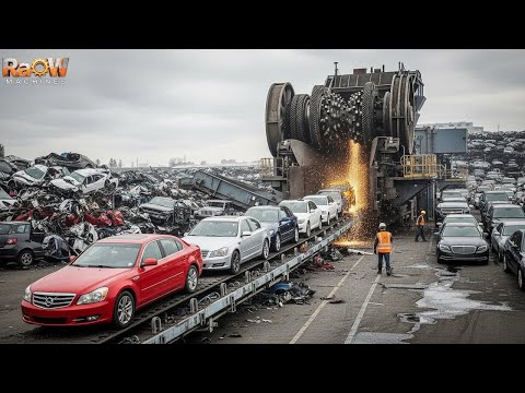 30 Most Insane Shredding & Crushing Machines That Obliterate Everything | Scrap Processing #44