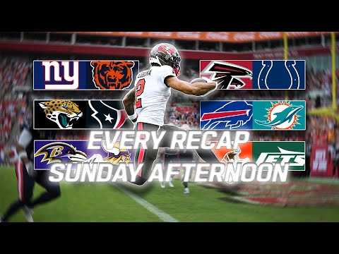 Every Recap from Sunday Afternoon | 2025 NFL Season Week 10