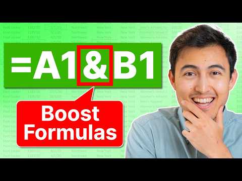 Make Excel Formulas Flexible with the "&" Sign