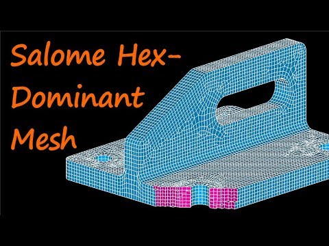 Salome Meshing Tutorial - Hexaeder - Vernetzung mit mehreren Extrusionen