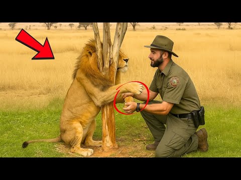 Un garde sauve un lion coincé dans un arbre, mais peu après un événement terrible survient.
