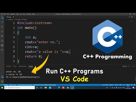 How to Run C++ Program in Visual Studio Code | VS Code Tutorial