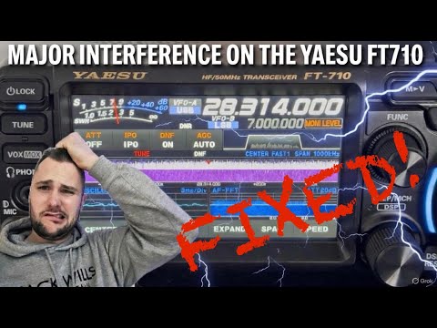 Fixing my MAJOR Interference issue coming from my QTH with the YAESU FT710! PROBLEM SOLVED!!