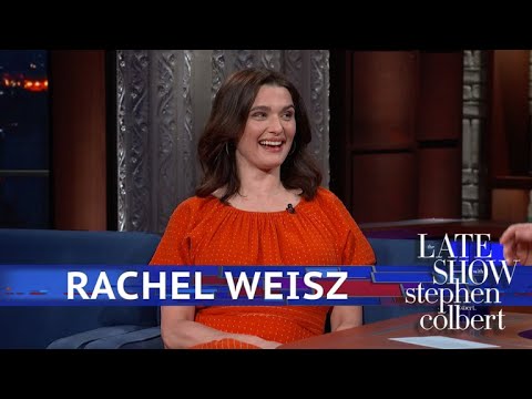 Rachel Weisz Makes Baby News On The Late Show