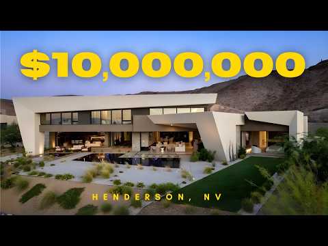 Inside a $10,000,000 Blue Heron Elite Estate in Ascaya | Las Vegas Mega Mansion Tour