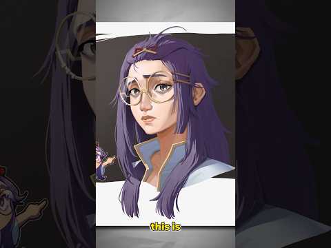 Drawing my Arcane-sona (full process)