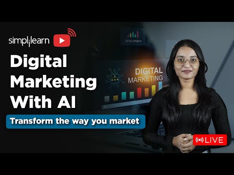 Generative AI For Digital Marketing 2025 | Digital Marketing Training For Beginners | Simplilearn