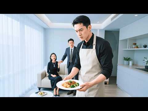 Wife shows off her lover, not knowing her husband’s the real boss! Lover drops to his knees