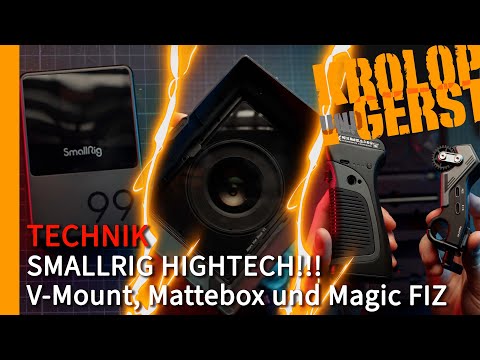 SMALLRIG HIGHTECH - V-Mount, Mattebox und Magic FIZ 📷 Krolop&Gerst