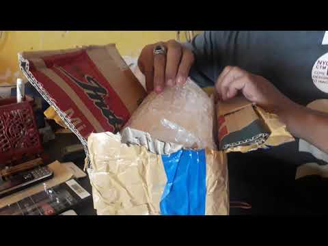 Unboxing paket LCD dari Jambi