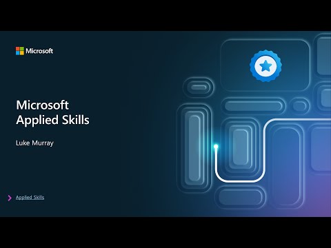 An overview of Microsoft Learn Applied Skills