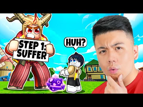 I Hired A Blox Fruits ADMIN To Train Me (Again)