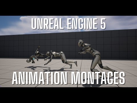 Unreal Engine 5 Tutorial - Animation Montages