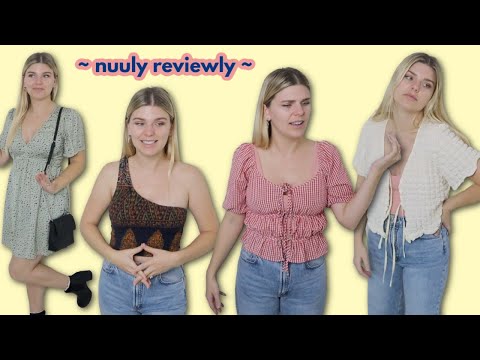 november nuuly review! | unwearable little tops lol