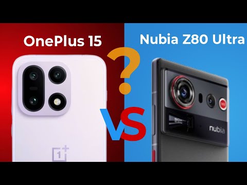 One Plus 15 Vs Nubia Z80 Ultra 🤬 Full Review Video 😱