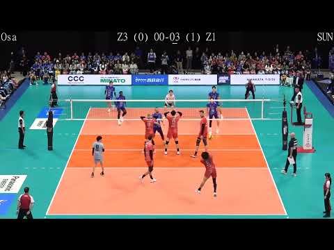 Japan Volleyball Osaka Blueton - Suntory Sunbirds 2nd FULL Match 2025