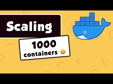 How to scale docker containers using Nginx as reverse proxy and load balancer