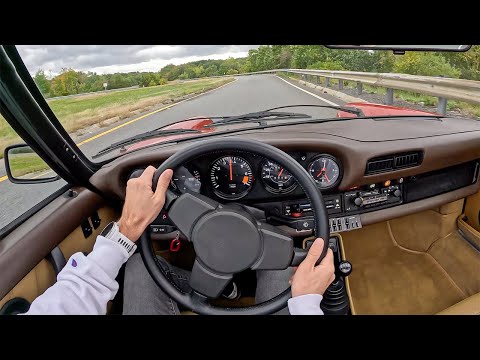 Driving The 1980 Porsche 911 SC Targa - Air Cooled 3.0L Flat 6 (POV Review)