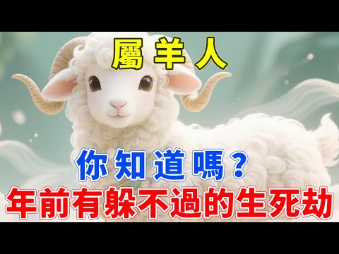 属羊人，你知道吗？年底前你有躲不过的「生死劫」，挺过去，你将一顺百顺！生肖羊必看！ #属羊 #生肖羊  #生死劫 #化解 #命理 #运程 #生肖运势 #转运
