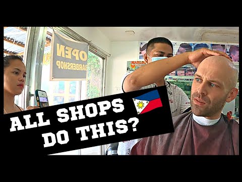 FIRST Barber Visit in 20 YEARS! Philippines 🇵🇭