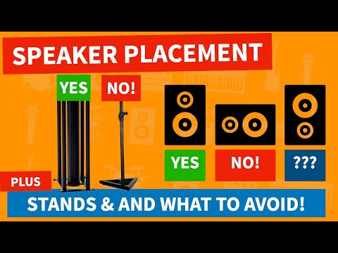 Monitor Placement For The Mids & Highs | Speaker Stands And How To Get A GREAT Stereo Image