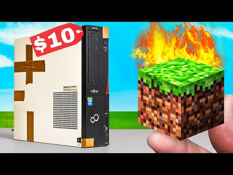 I Upgraded a $10 PC to Run Minecraft?!