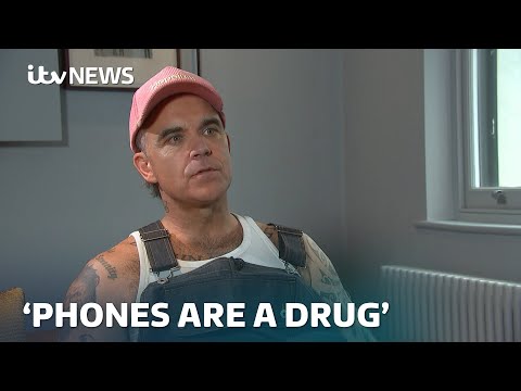 Robbie Williams: Why I won’t give my kids phones | ITV News