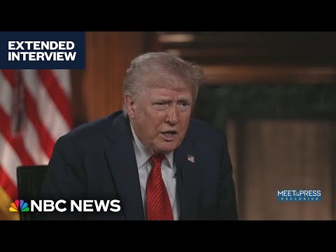 Full interview: President Trump says he’ll be a ‘two-term president,’ downplays third-term talk