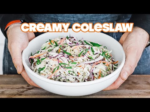 The Best Creamy Coleslaw Recipe