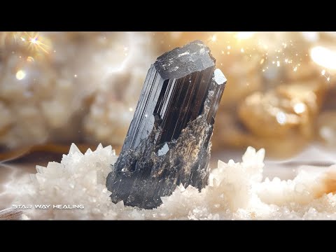 417Hz Black Tourmaline 💎 Remove EVIL EYE & NEGATIVE ENERGIES 🧿 Spiritual Shield 🛡️ Reiki