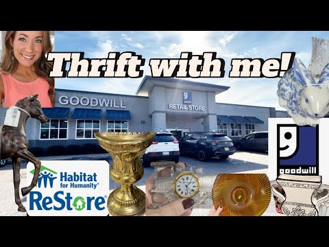 Thrift with me and get a sneak peek into my thrift crawl events! 