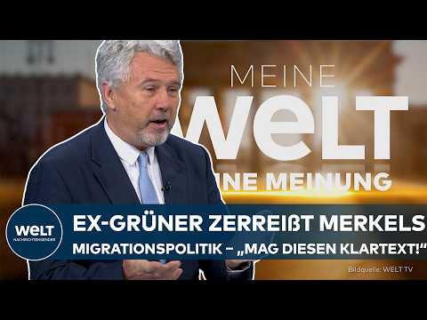 MEINUNG: Ex-Grüner zerreißt Merkels Migrationspolitik! – „Freue mich über solche Klartext-Politiker“