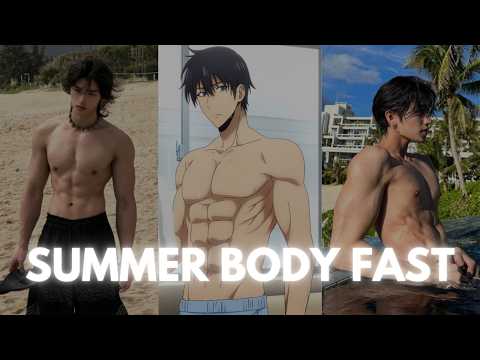 How to Achieve an Anime Physique Before Summer (At Home No Weights)