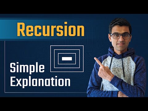 Simple Explanation of Recursion | Recursion Python| Data Structures & Algorithms Tutorial Python #20