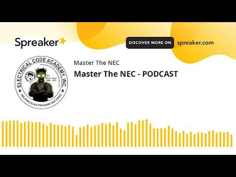 Master The NEC - PODCAST