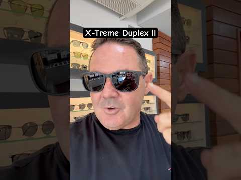 Óculos X-Treme Duplex ll Lentes Clip-on Polarizadas