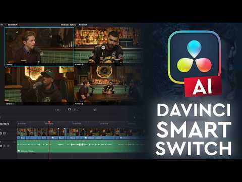 DaVinci Resolve 20 AI Multicam Editing is AMAZING! | SmartSwitch Tutorial