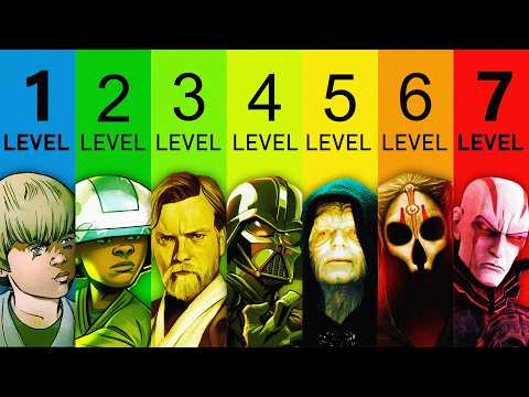 The 7 Levels Of Force Users.