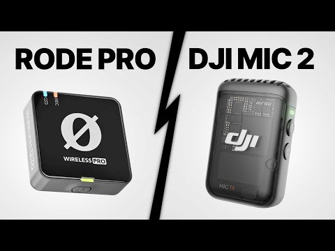 DJI Mic 2 vs Rode Pro - Best Wireless Microphone 2025 (Ultimate Comparison)