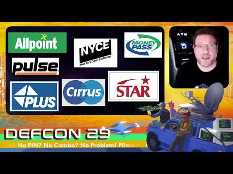 DEF CON 29 - Roy Davis - No Key No PIN No Combo No Problem Pwning ATMs For Fun and Profit