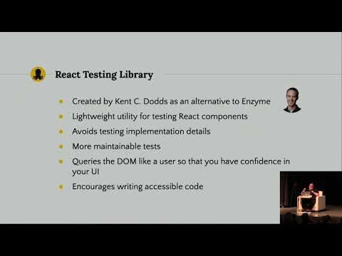 Elizabeth Funk - An Introduction to React Testing Library