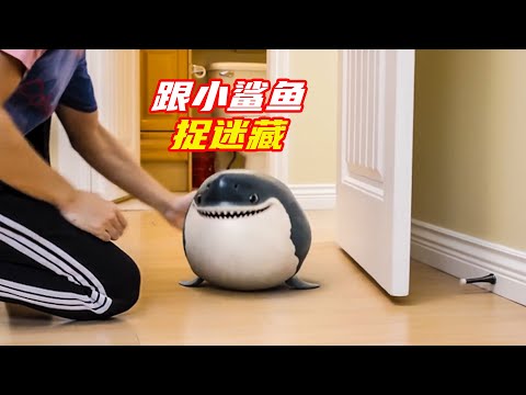 鯊魚寶寶跟我捉迷藏，實在是太可愛啦；奇幻，鯊魚寶寶，電影解說