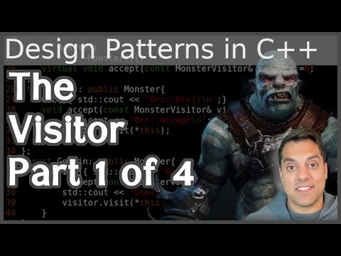 C++ Visitor Design Pattern - Part 1 of 4 - Programming Paradigms