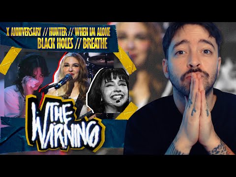 THE WARNING | x Anniversary, Hunter, When i'm Alone, Black Holes, Breathe | This got so emotional 😭