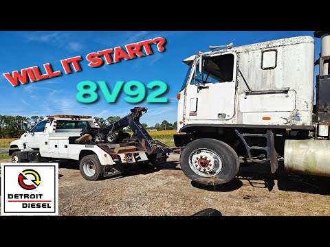 GMC ASTRO CABOVER 8V92 2 STROKE DETROIT! WILL IT START