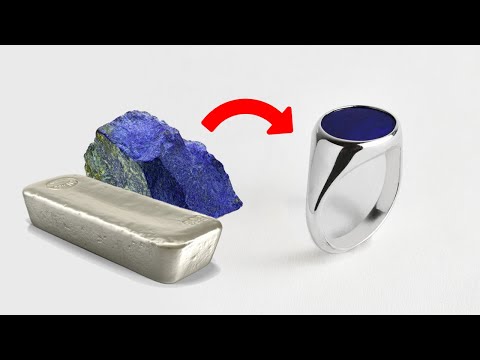 How to make a signet ring from scratch | Handmade men's signet ring
