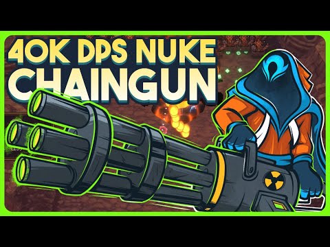 I Made A 40k DPS Nuke Chaingun In BALL x PIT