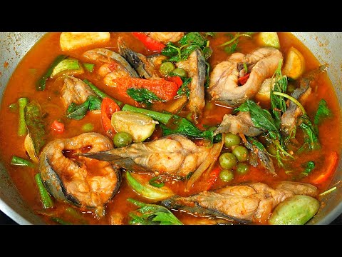 วิธีทำ แกงป่าปลาดุก เคล็ดลับดับคาวปลา น้ำแกงเข้มข้นถึงเครื่องแกงป่าแท้ๆ | นายต้มโจ๊ก